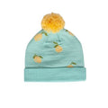 Acorn Kids Lemon Merino Beanie in Mint, Lemon and Green
