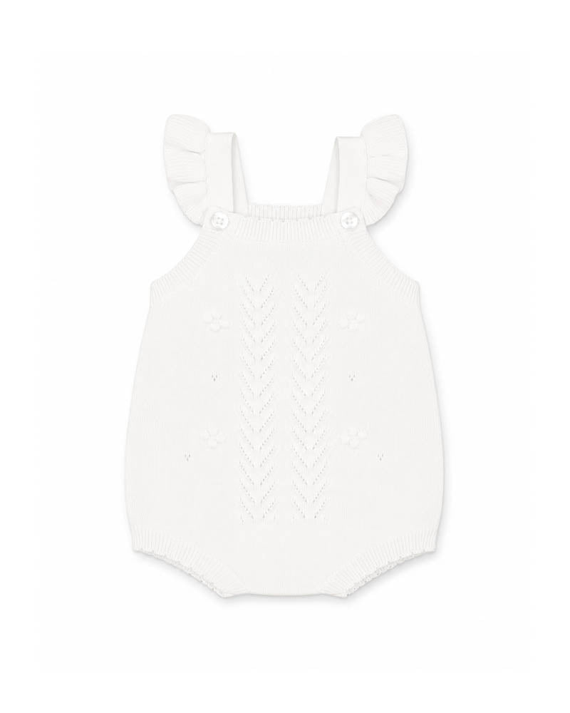 Fox & Finch ORGANIC CLOUD BOBBLE KNIT BODYSUIT in Single