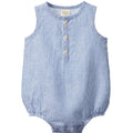 Nature Baby - Cedar Suit Linen - Blue Stripe (NBSS25)
