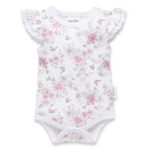 Aster & Oak - Daisy Floral AOP Onesie (AOS25)