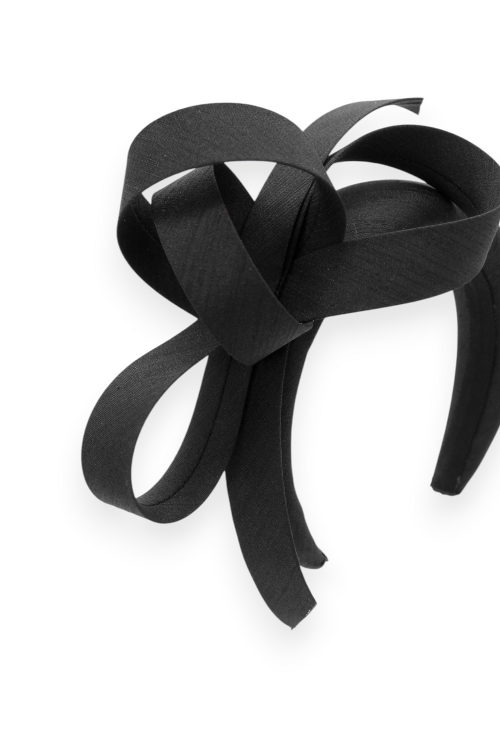 Morgan & Taylor Mel Fascinator in Black in black