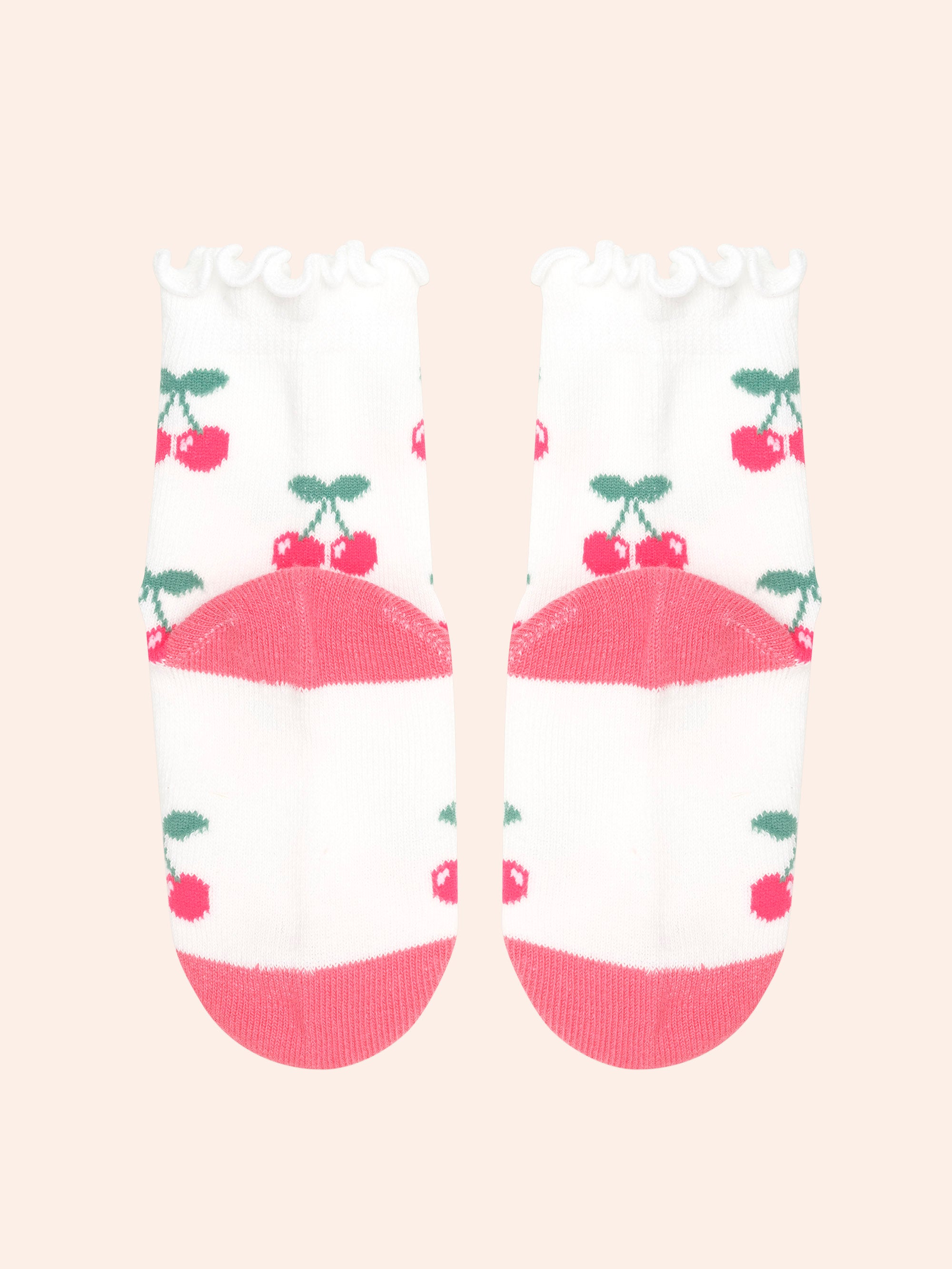 HUXBABY 3PK GIRLS FRILL SOCKS in MULTI