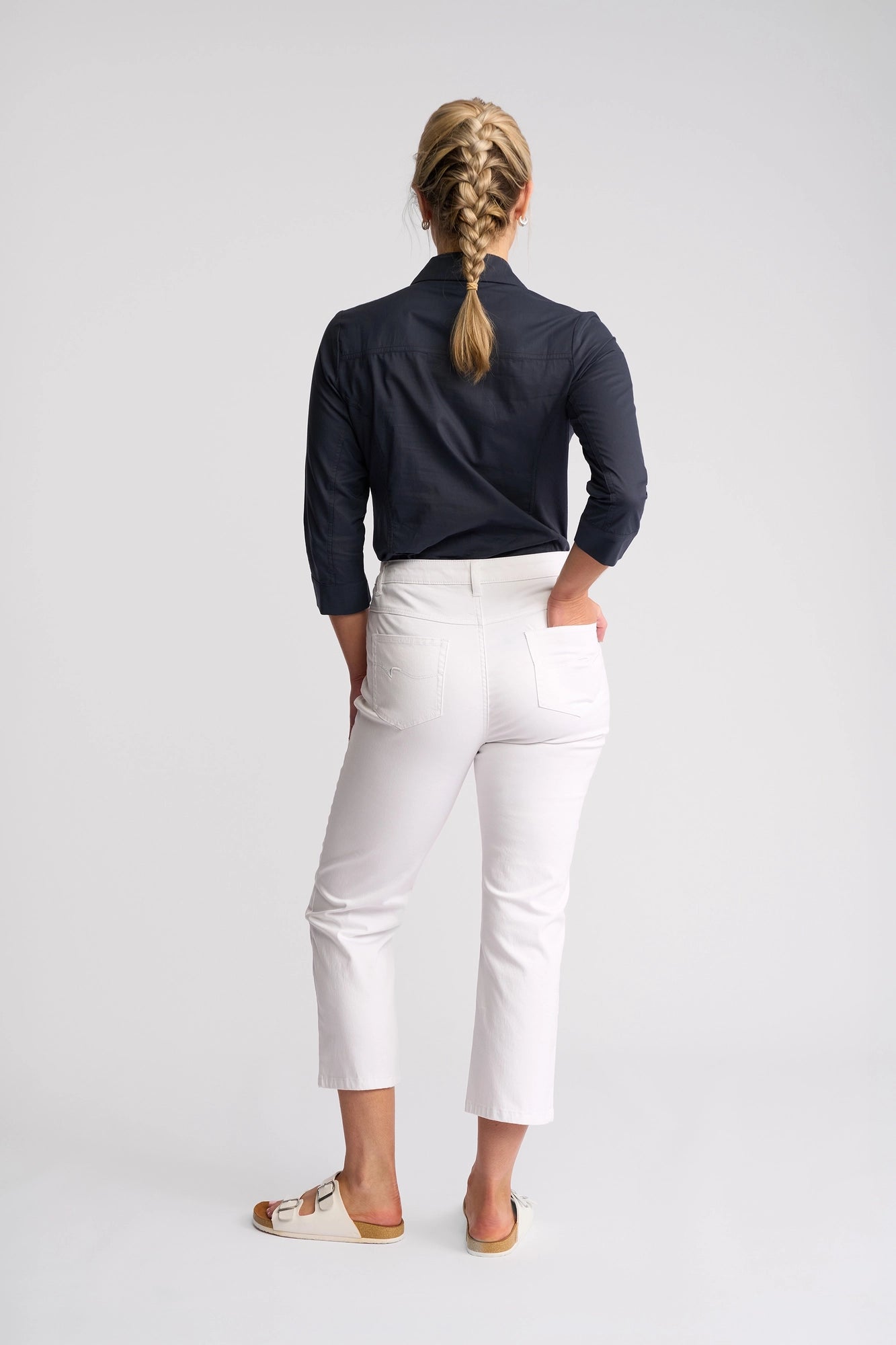 Vassalli Arrival Pant - White in White