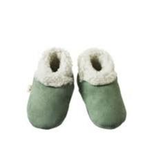 Nature Baby - Lambskin Booties - Lily Pad