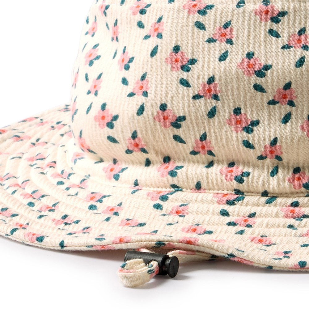 Wilson and Frenchy Little Blossom Organic Crinkle Sun Hat in Little Blossom
