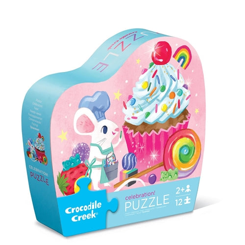 Crocodile Creek - Mini Puzzle 12pc - Celebration