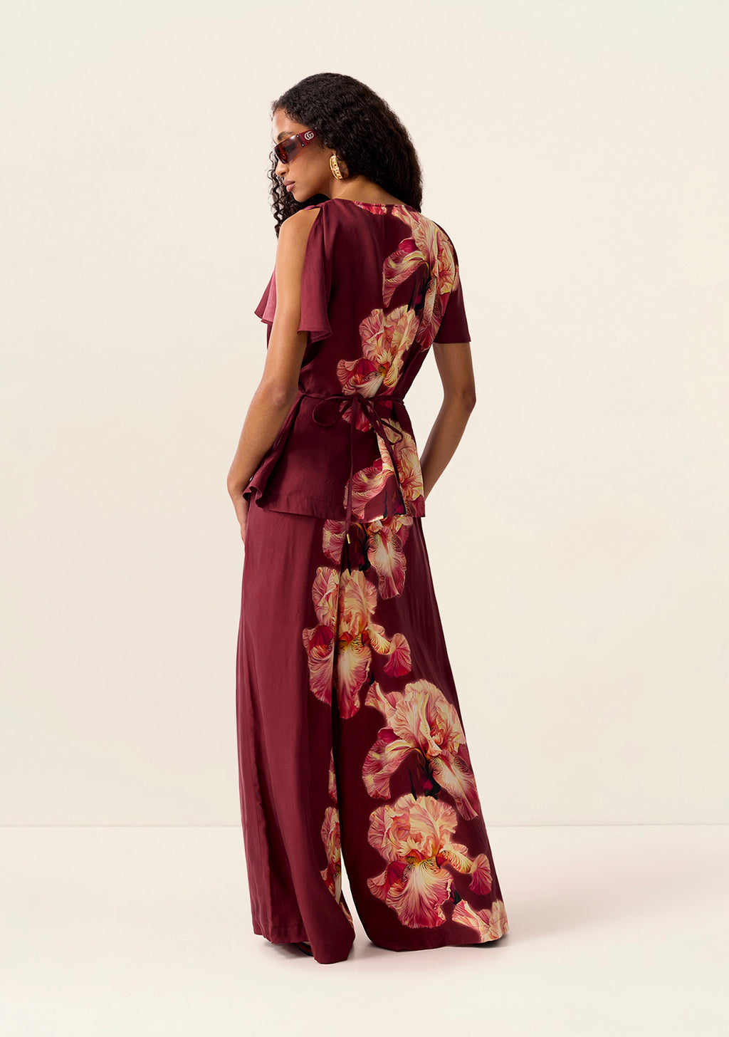 MOS The Label Iris Top in Print