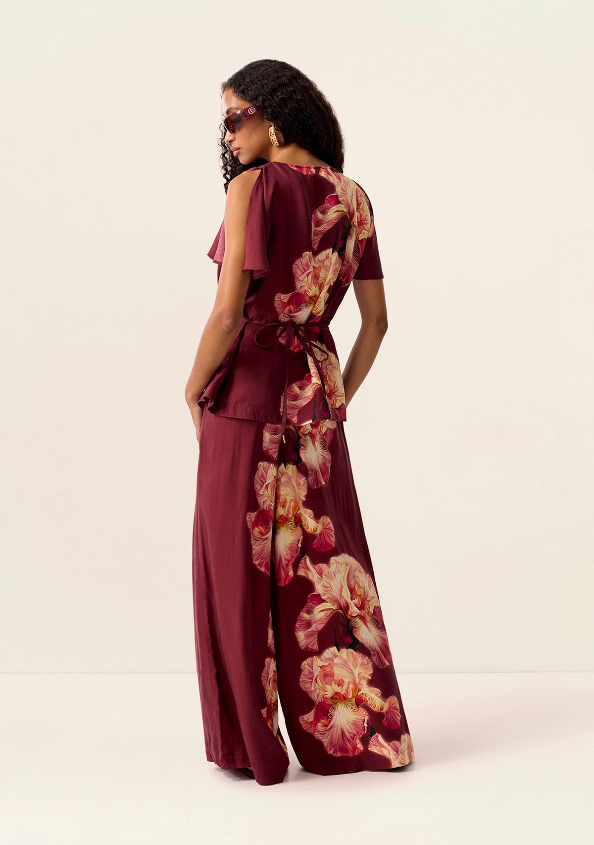 MOS The Label Iris Top in Print
