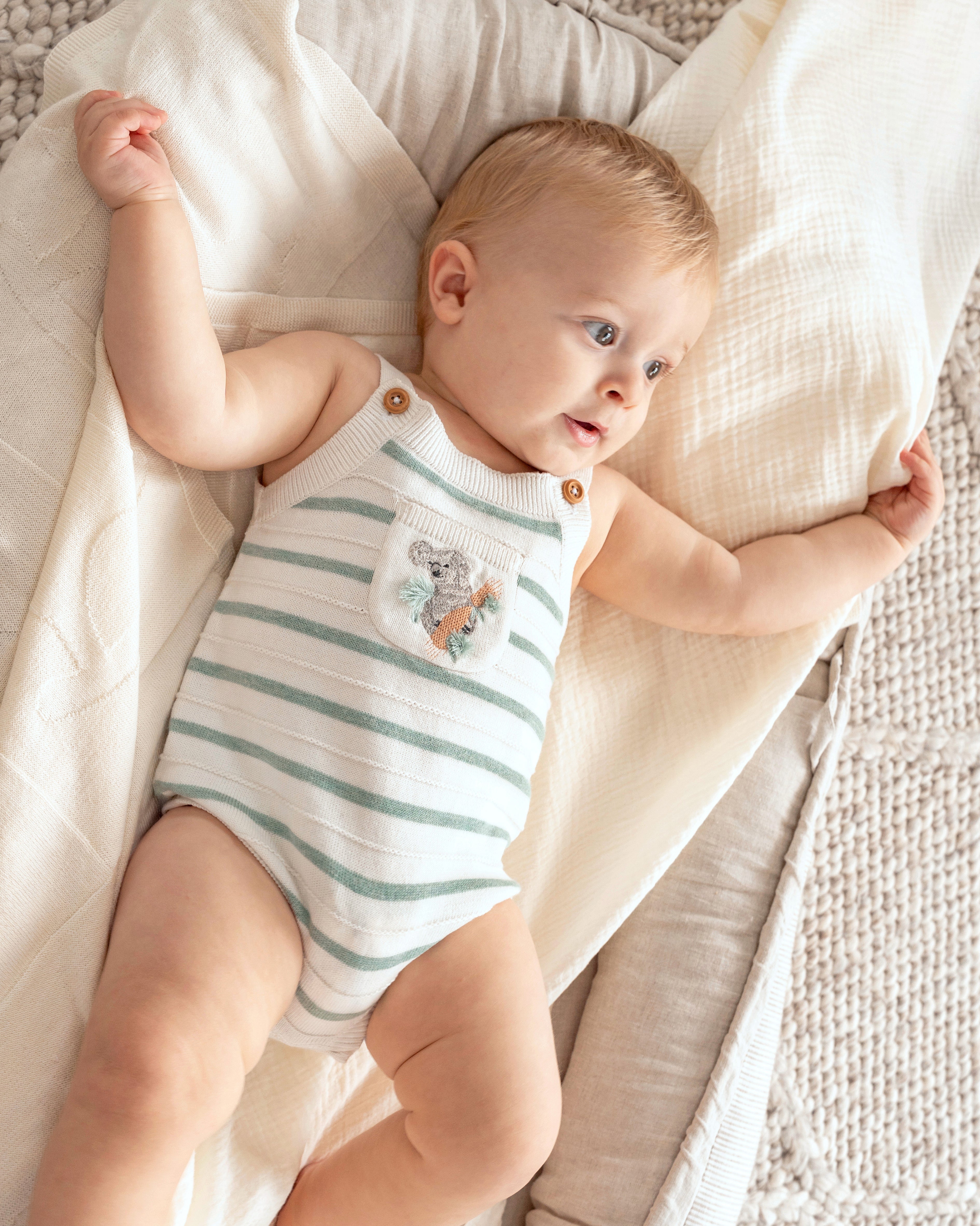 Fox & Finch TAYLOR ORGANIC KNITTED BODYSUIT in Single