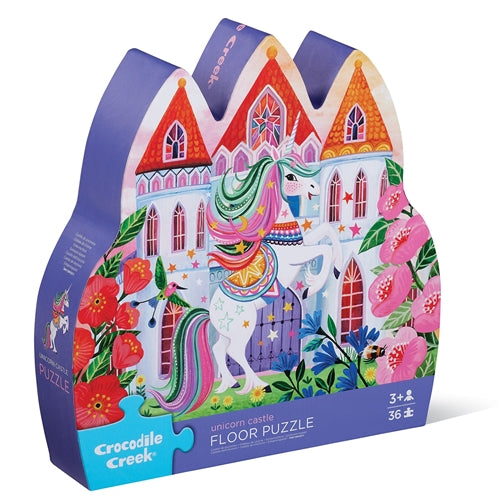 Crocodile Creek - Classic Floor Puzzle 36pc - Unicorn Castle