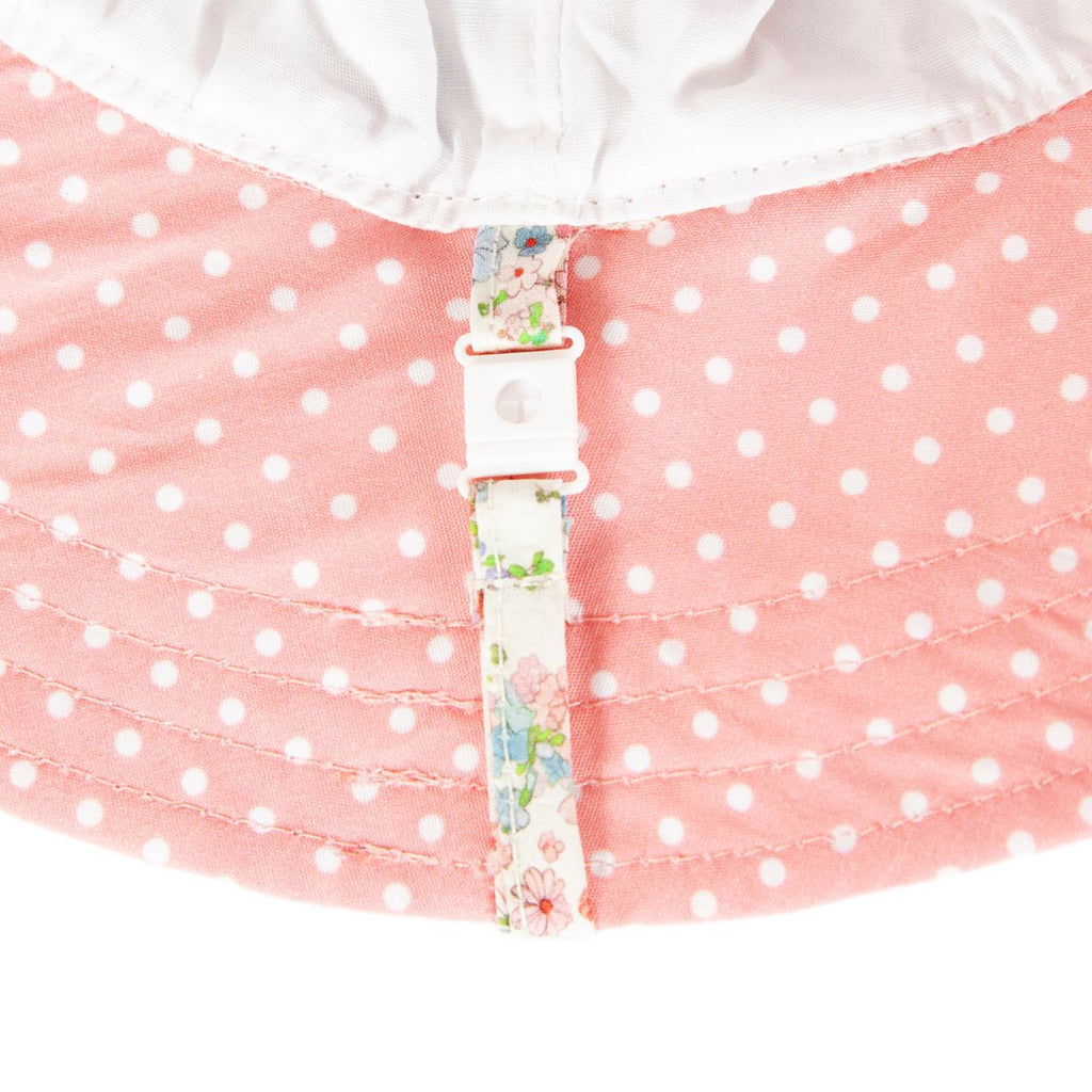 Acorn Kids Celeste Wide Brim Sunhat in Cream, Pink and Blue