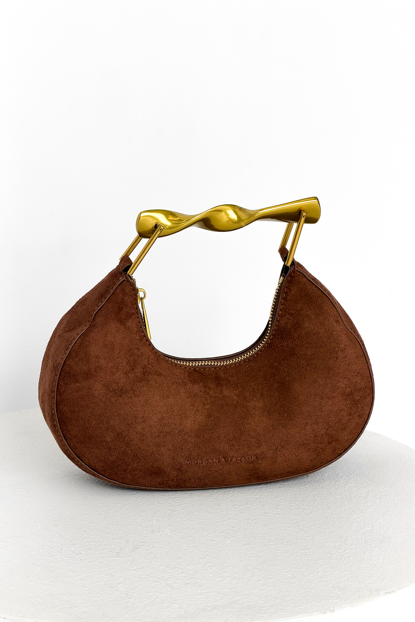 Morgan & Taylor Myla Handbag in Chocolate Brown in brown