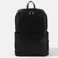 Oioi - Multitasker Nappy Backpack - Black Vegan Leather
