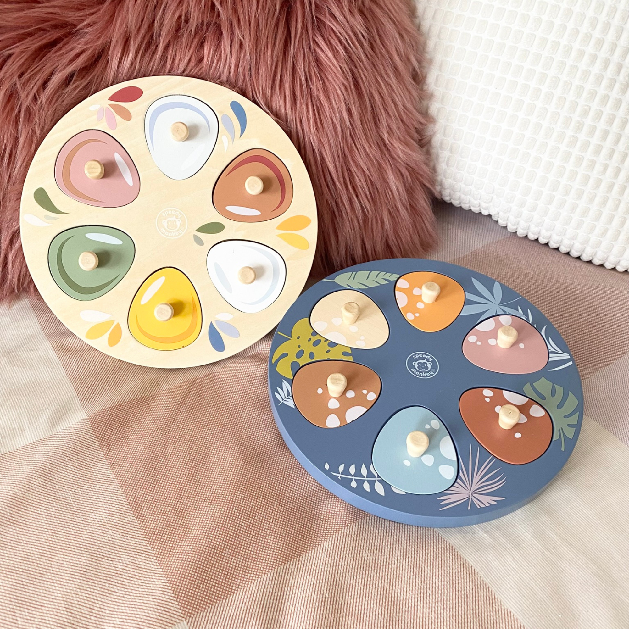 Speedy Monkey Garden Surprise Puzzle - Chicks & Bunnies in Single