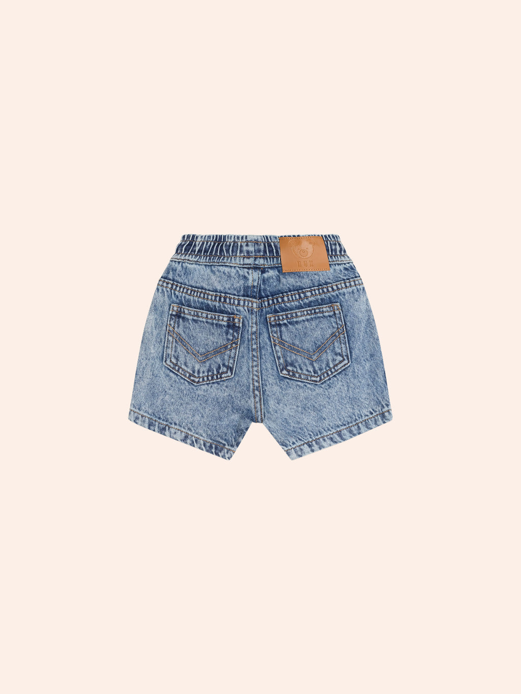 HUXBABY DREAMY DENIM SHORT in DENIM