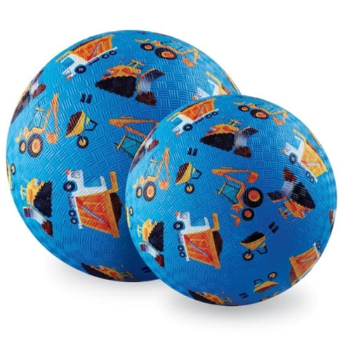 Crocodile Creek - Playground Ball - Construction (Blue)