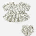 Quincy Mae - Fancy Set - Green Floral