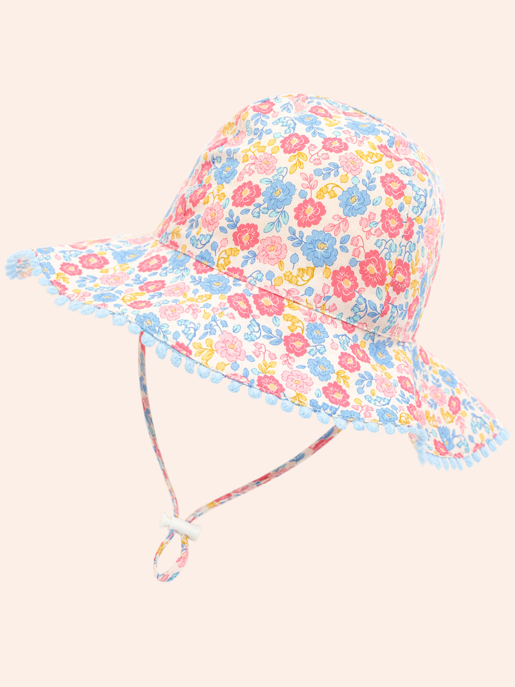 HUXBABY VINTAGE FLORAL SUNHAT in MULTI