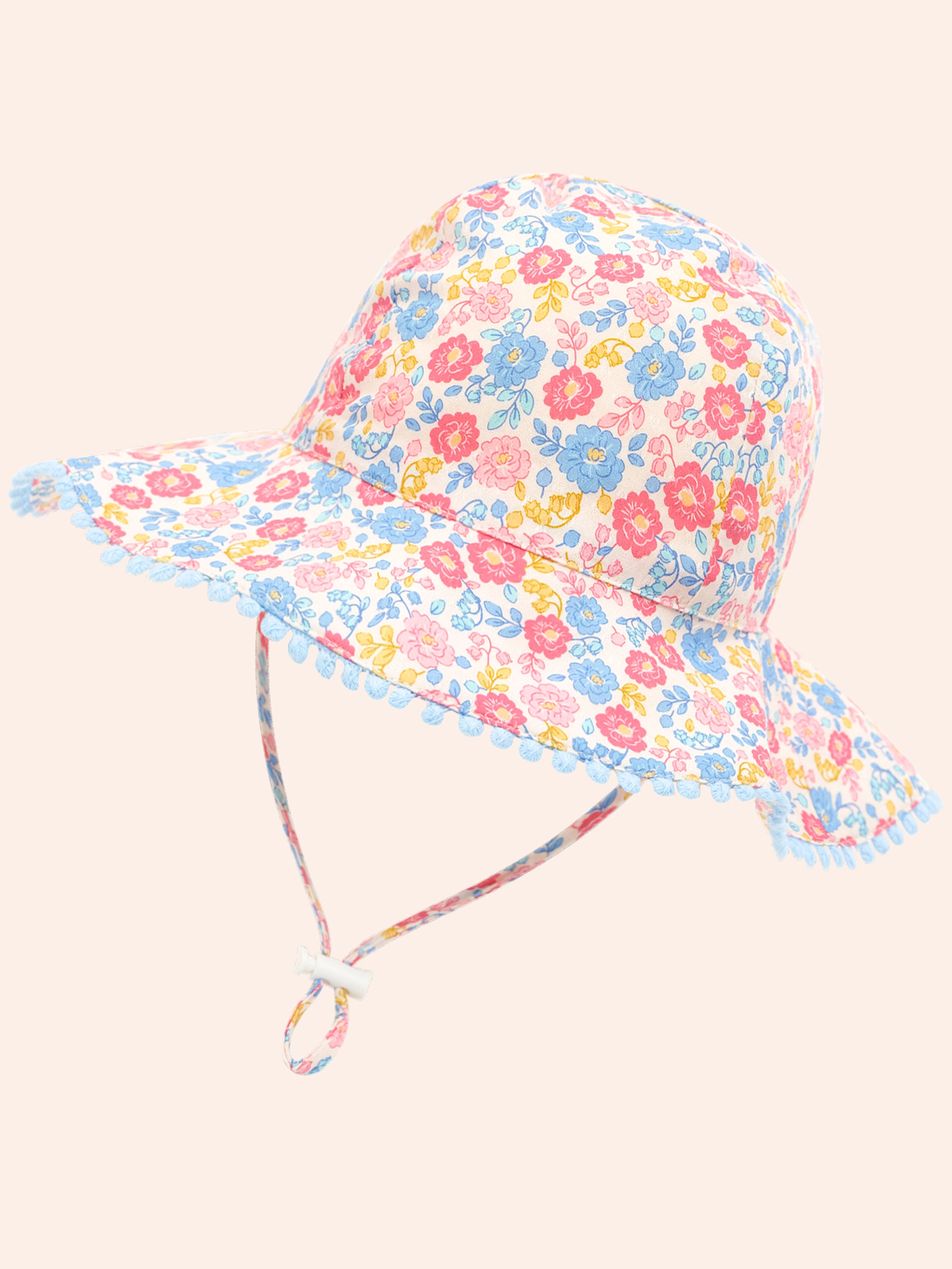 HUXBABY VINTAGE FLORAL SUNHAT in MULTI
