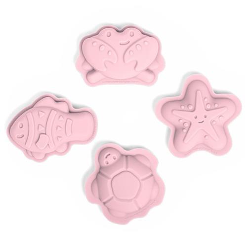Bigjigs Toys - Blush Pink Sand Moulds