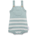 Aster & Oak - Eucalptus Stripe Knit Romper (AOS25)