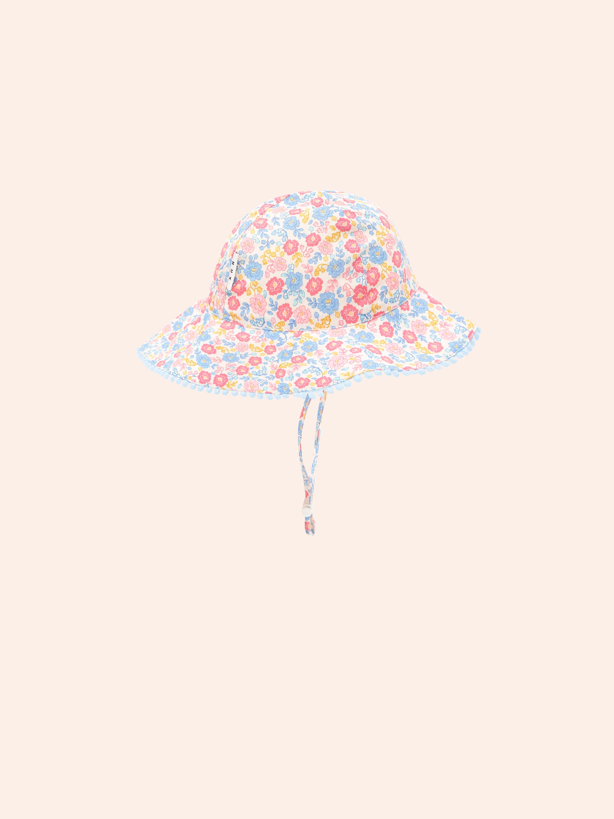 HUXBABY VINTAGE FLORAL SUNHAT in MULTI