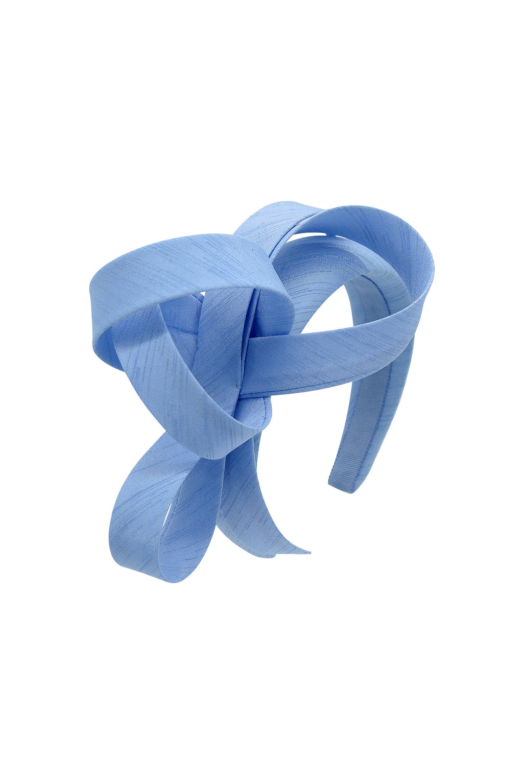 Morgan & Taylor Mel Fascinator in Light Blue in Blue
