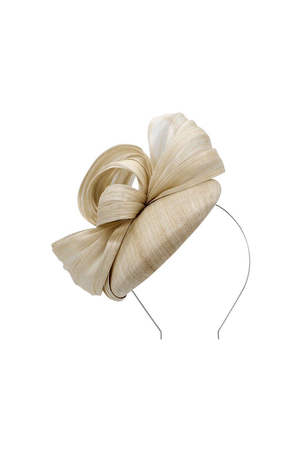 Morgan & Taylor Chantelle Fascinator in Natural Beige in Beige
