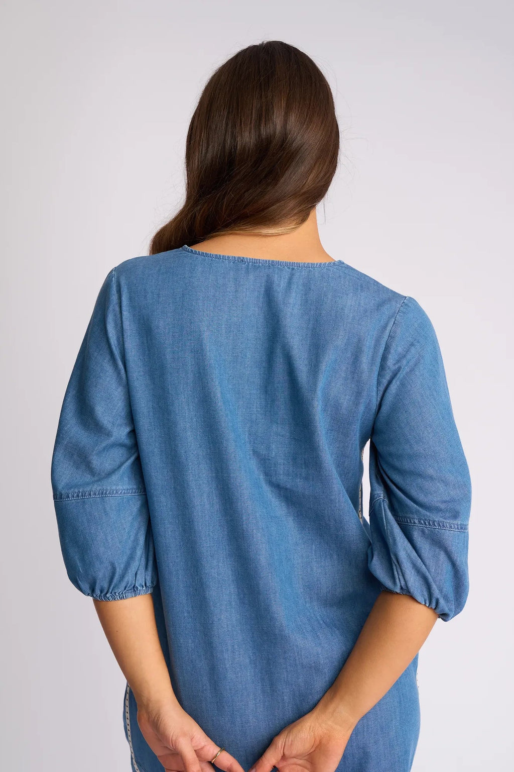 Vassalli Nevada Dress - Surf Blue in Surf Blue