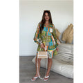Jatea the Label - Sicily Yellow Dreams Midi Dress
