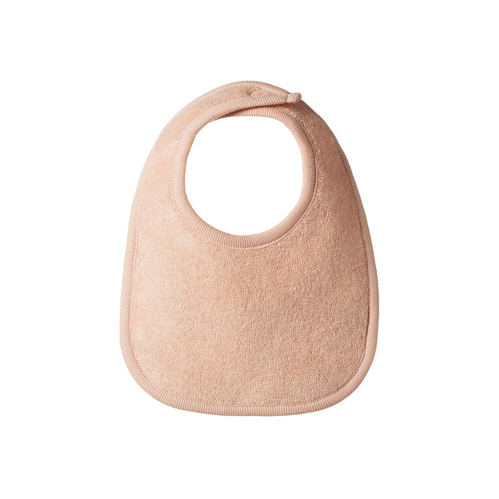 Nature Baby DRIBBLE BIBS 3 PACK in Rose Dust/Natural/Nougat