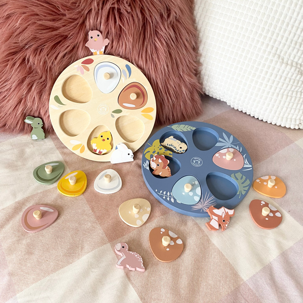 Speedy Monkey Garden Surprise Puzzle - Chicks & Bunnies in Single