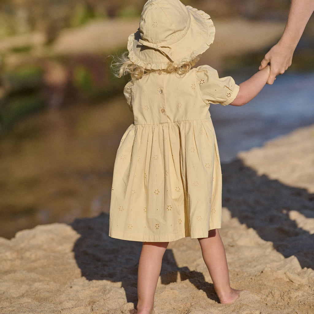 Nature Baby Annabelle Sunhat in Buttercup