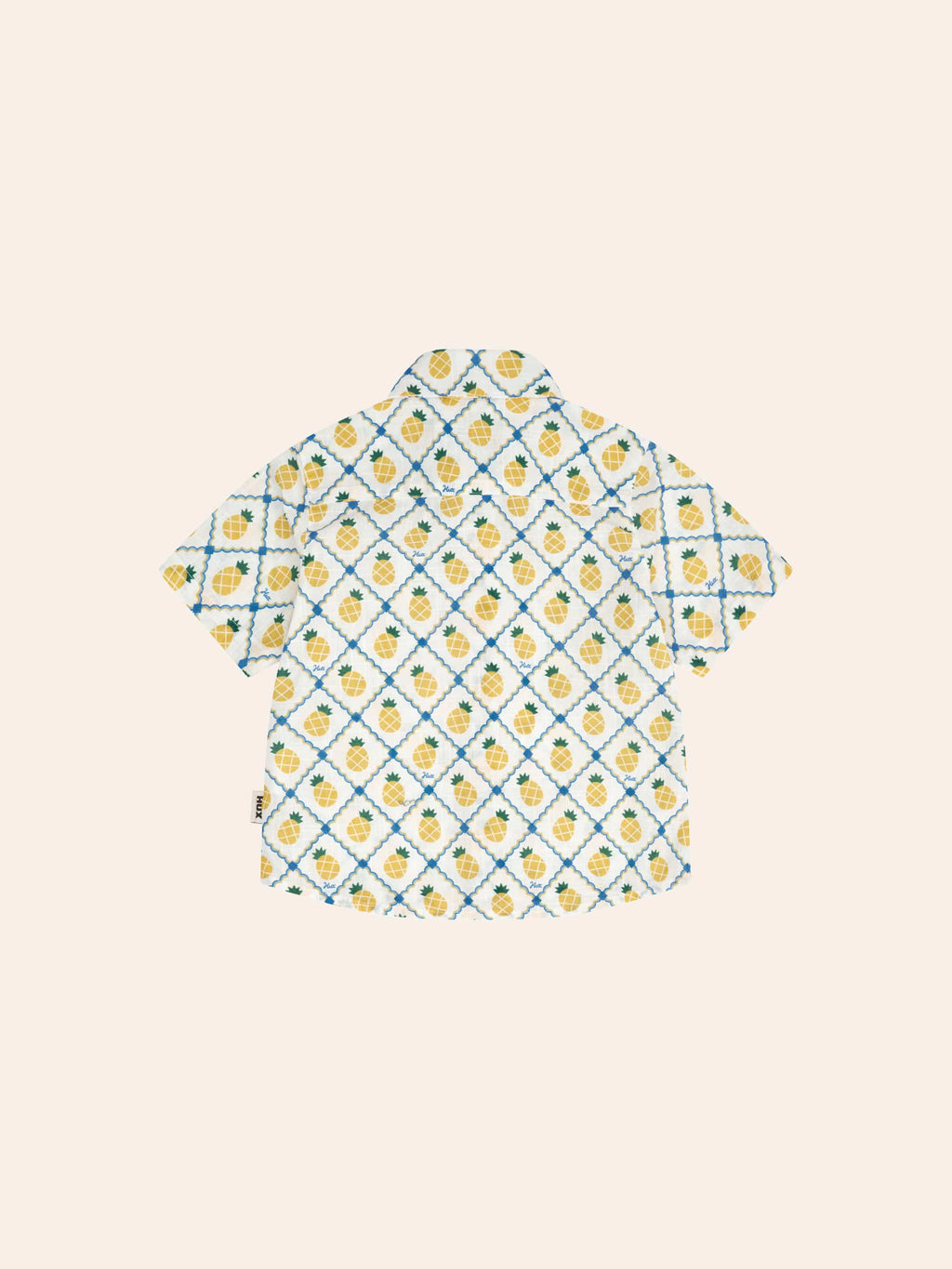 HUXBABY Pineapple Tile S/Slv Shirt in Single