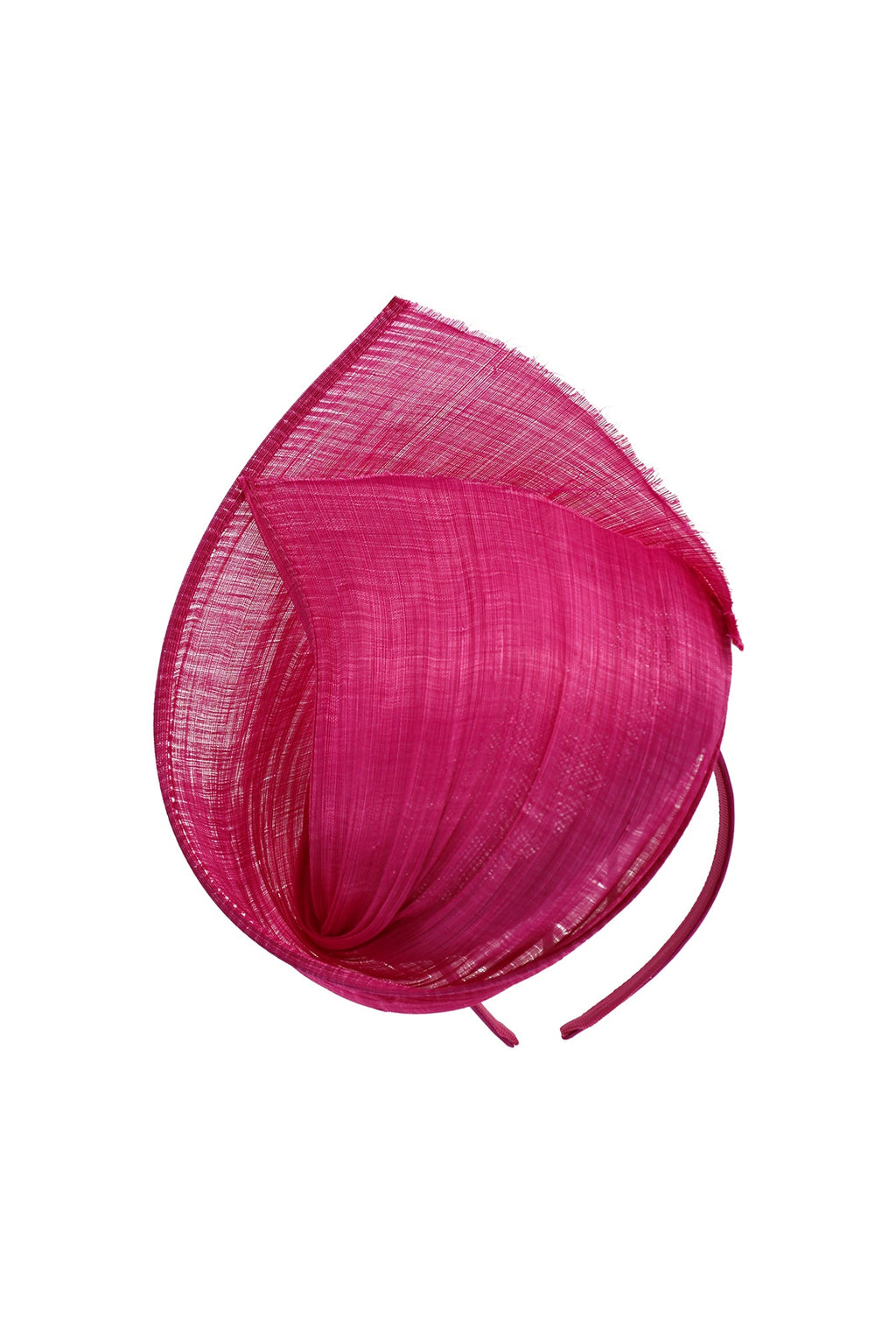 Morgan & Taylor Vanya Fascinator in Hot Pink in Pink