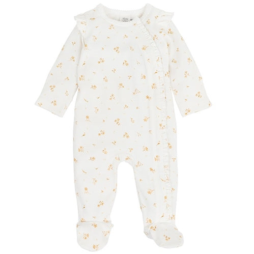 Bebe - Bailey Floral LS Zip Onesie (BW25)