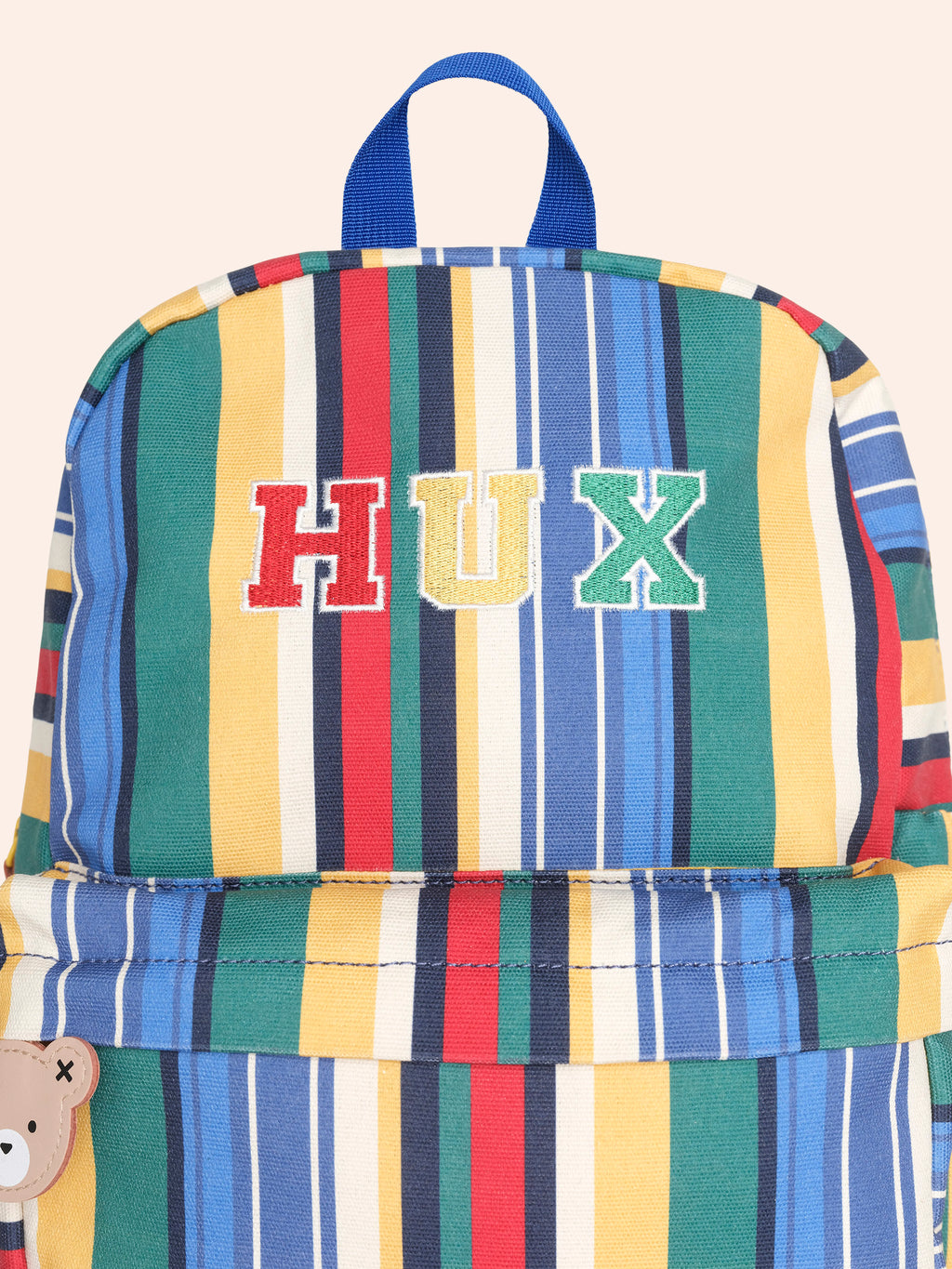 HUXBABY VACAY STRIPE BACKPACK in MULTI