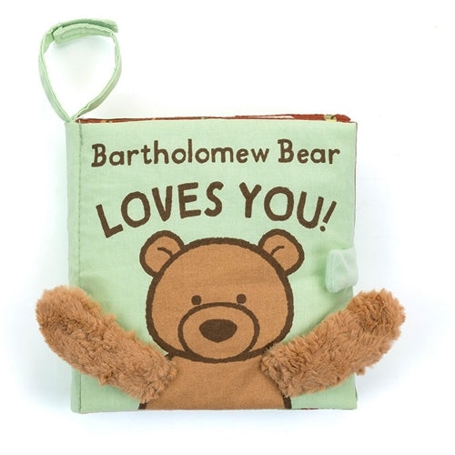 Jellycat - Bartholomew Bear Loves You Book