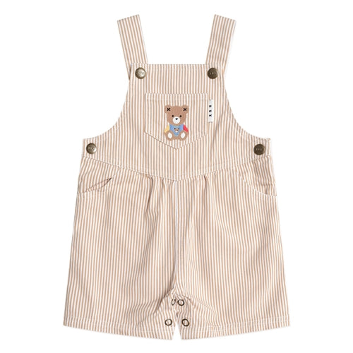 HUX - Sandbox Stripe Short Overalls (Jetsetter)