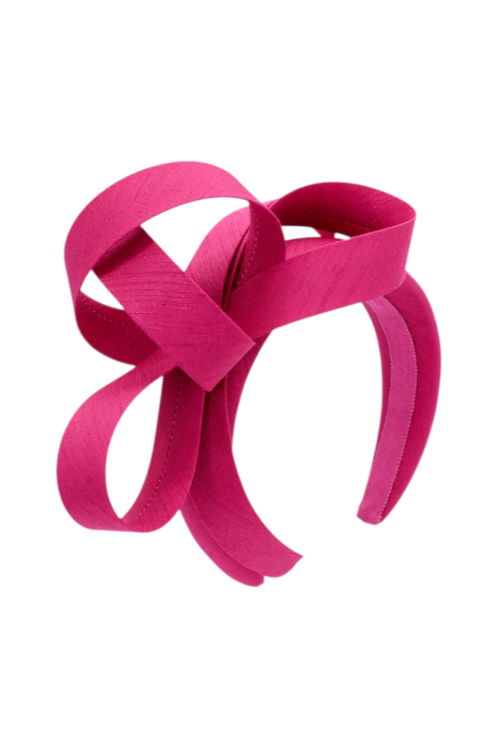 Morgan & Taylor Mel Fascinator in Hot Pink in hot pink