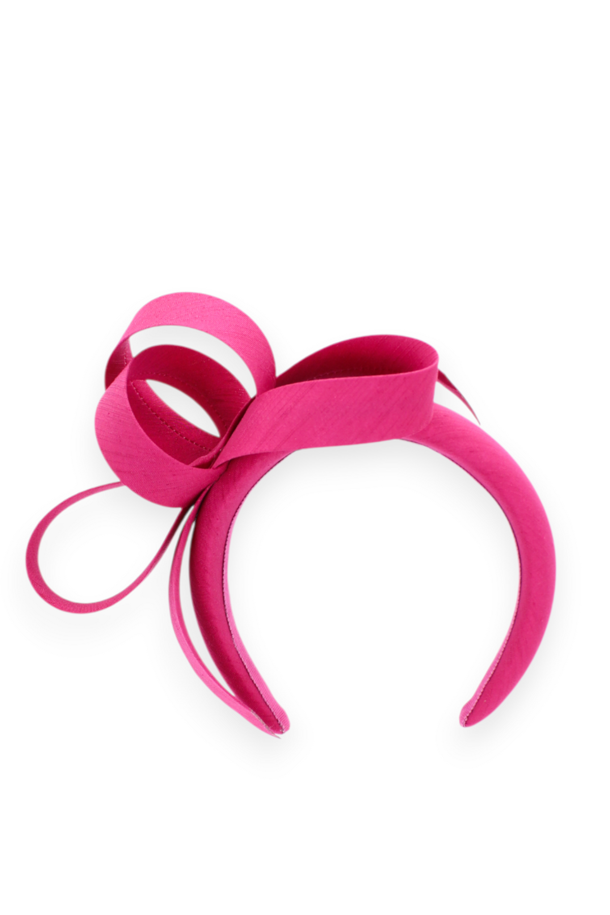Morgan & Taylor Mel Fascinator in Hot Pink in hot pink