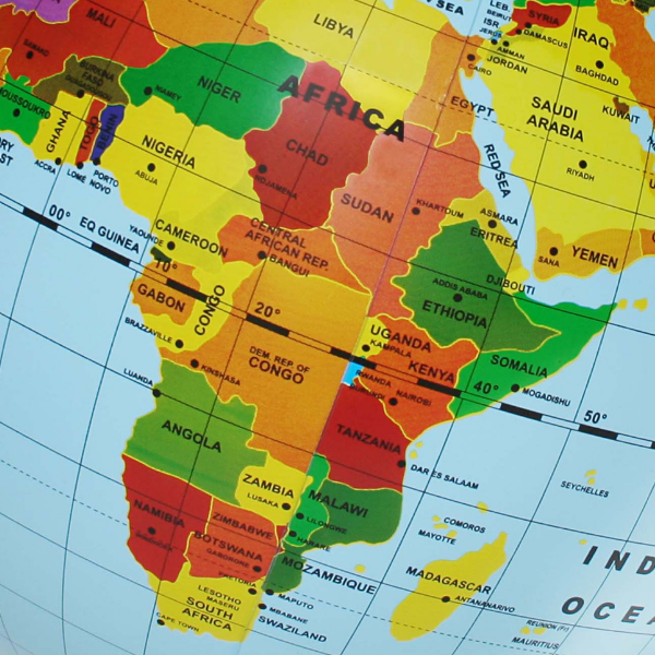 Tiger Tribe World Globe - Countries & Cities - 50cm in Single