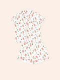 HUXBABY FESTIVE HUX ADULT PJ SET in EGGNOG