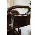 OIOI - Signature Pram Caddy - Black Faux Leather