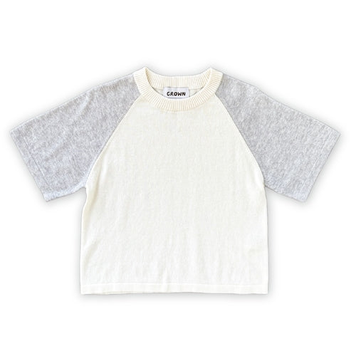 Grown - Raglan Tee - Milk (GJ25)