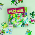 Crocodile Creek - Foil Puzzle 60pc - Magical Friends