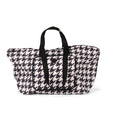 OIOI - Fold-up Tote - Houndstooth
