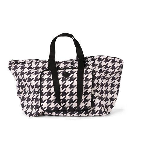 OIOI - Fold-up Tote - Houndstooth