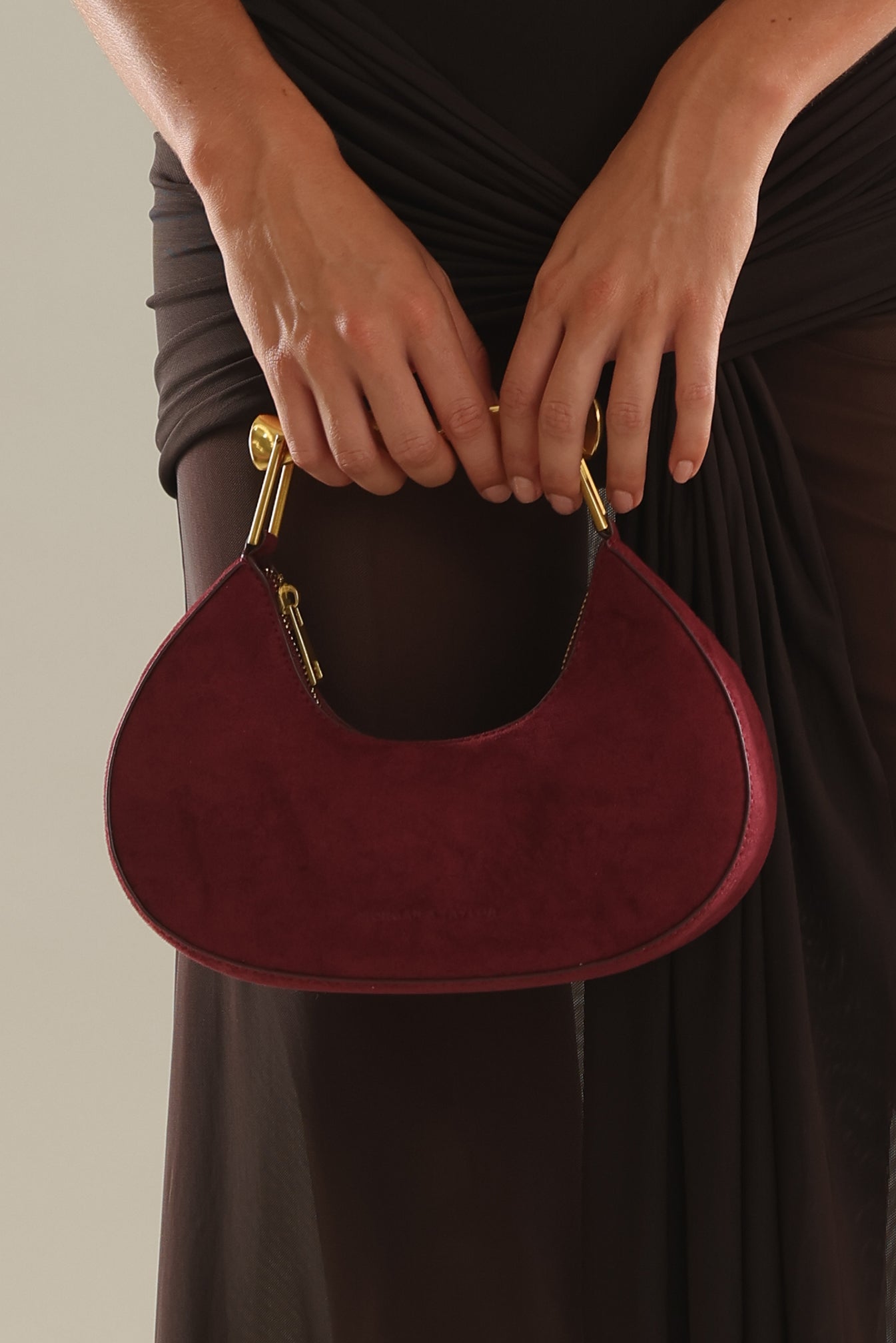 Morgan & Taylor Myla Handbag Burgundy Red in burgundy red