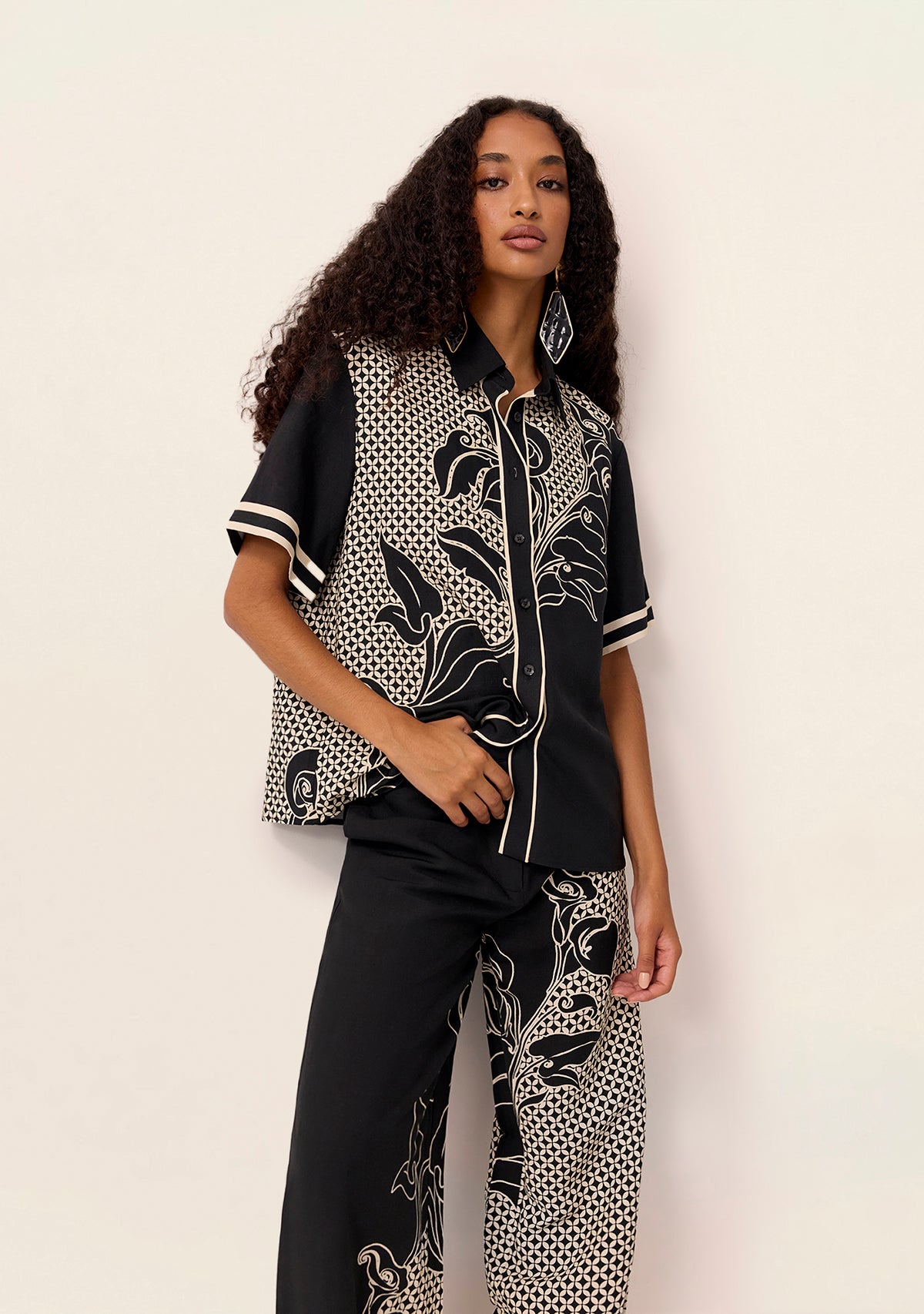 MOS The Label Lily Shirt in Print